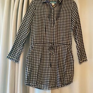 Flannel boutique dress